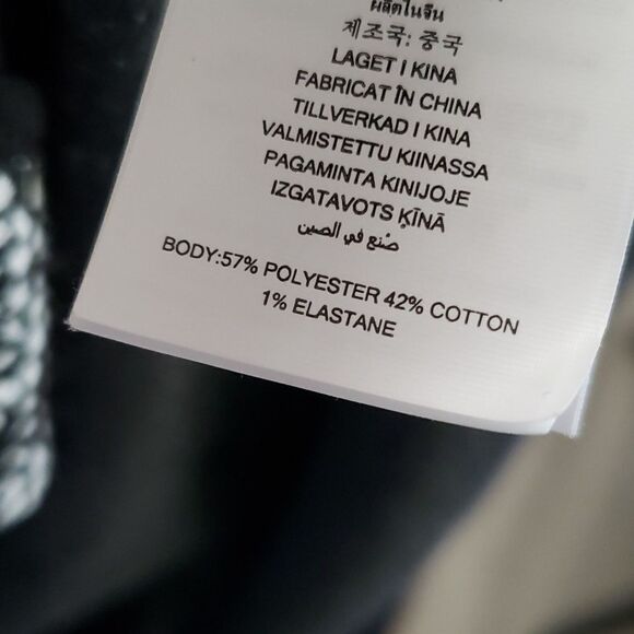 NWOT Michael Kors Black White Tweed Skirt Sz S - Picture 3 of 5